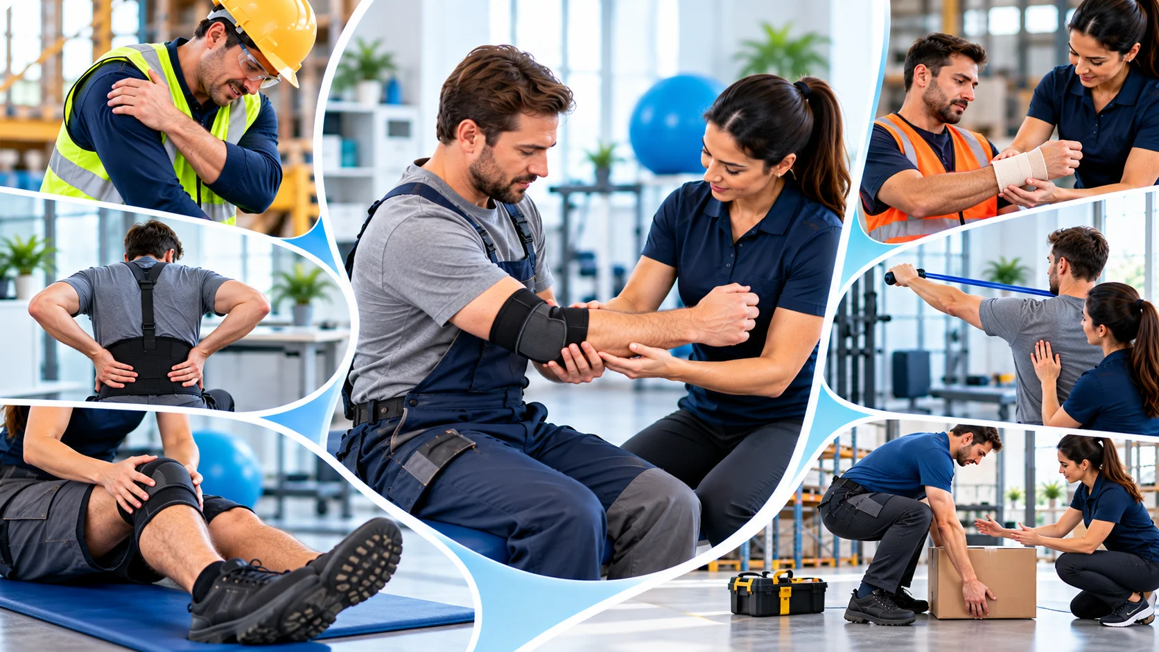 Workplace injuries physiotherapy at East Hills Physiotherapy in Calgary