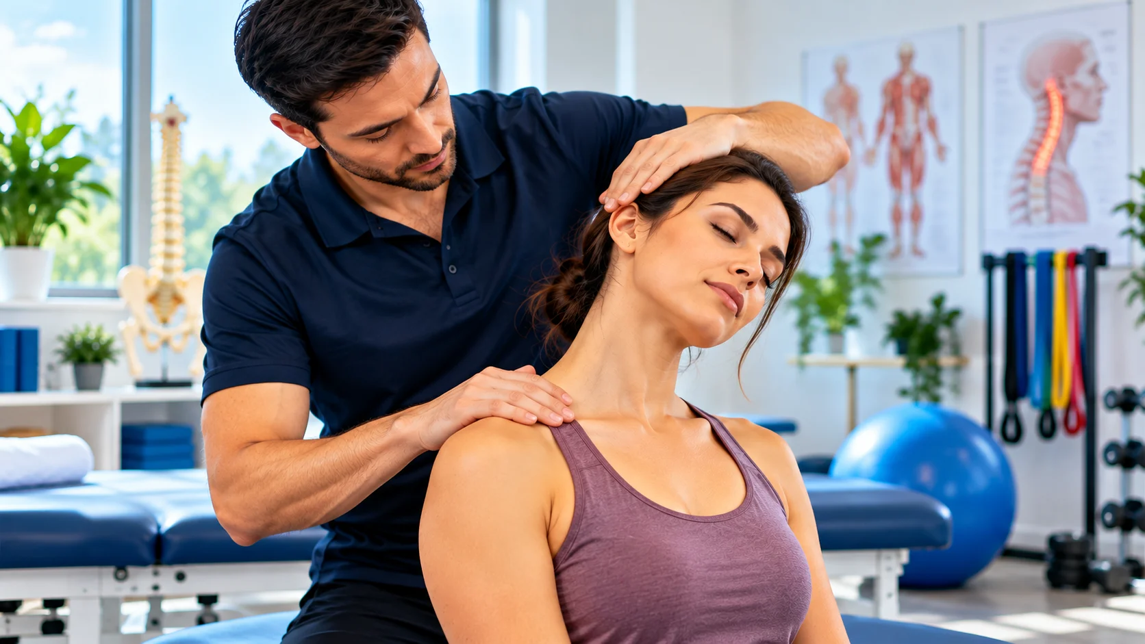 Neck Pain Treatment in Calgary at East Hills Physiotherapy in Calgary